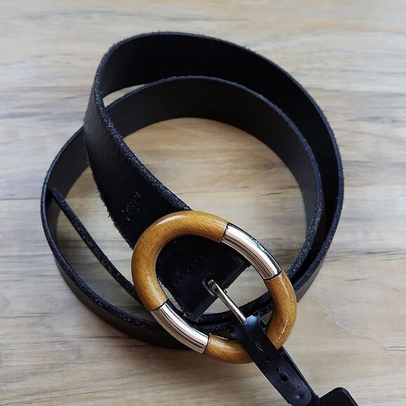 ?️NWT Fossil Brown Genuine Leather Belt Large main image 6